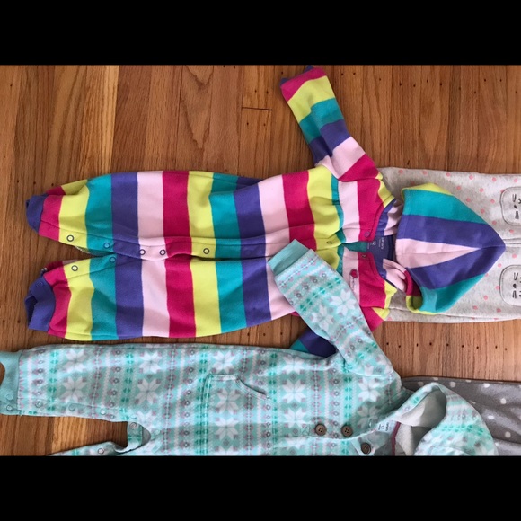 Baby girl one piece coveralls set. - Picture 7 of 7